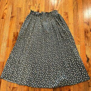 Exlura Floral Maxi Skirt